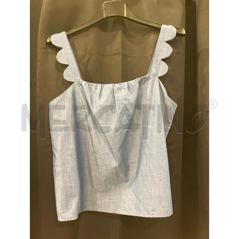 CANOTTA D ZARA BLU | Mercatino dell'Usato Roma eur 1