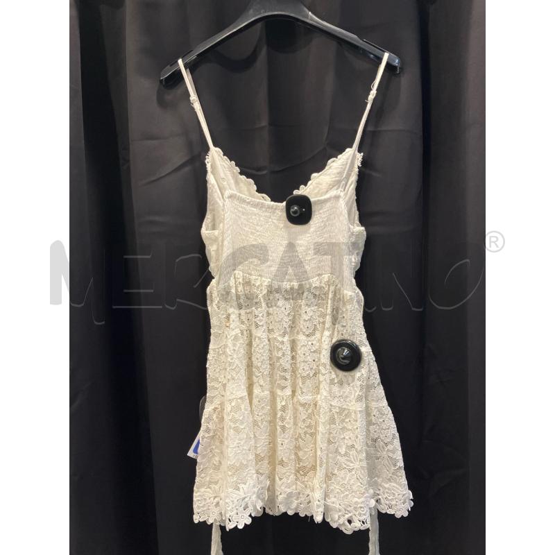 CANOTTIERA D ANTICA SARTORIA BIANCA PIZZO | Mercatino dell'Usato Roma eur 4