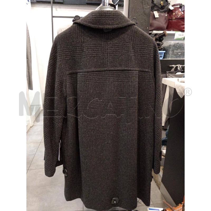 CAPPOTTO D WEEKEND GRIGIO SCURO QUADRETT LANA  | Mercatino dell'Usato Roma eur 3