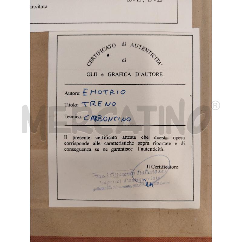 CARBONCINO A FIRMA ENOTRIO | Mercatino dell'Usato Roma eur 5