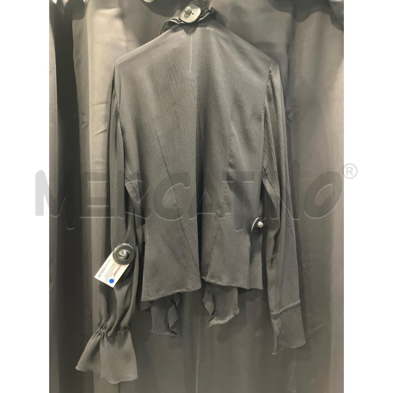 CARDIGAN D SEVENTY NE ARRICCIATO CARTELLINO SETA | Mercatino dell'Usato Roma eur 2