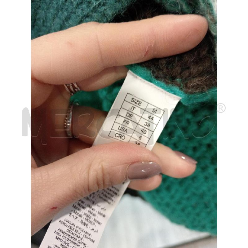 CARDIGAN D SFIZIO STUDIO BIA AZZ FRANGE MOHAIR | Mercatino dell'Usato Roma eur 3