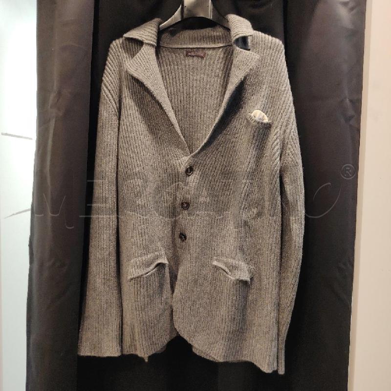 CARDIGAN U BALLANTYNE GRI BOTT CASHMERE CARTELL | Mercatino dell'Usato Roma eur 1