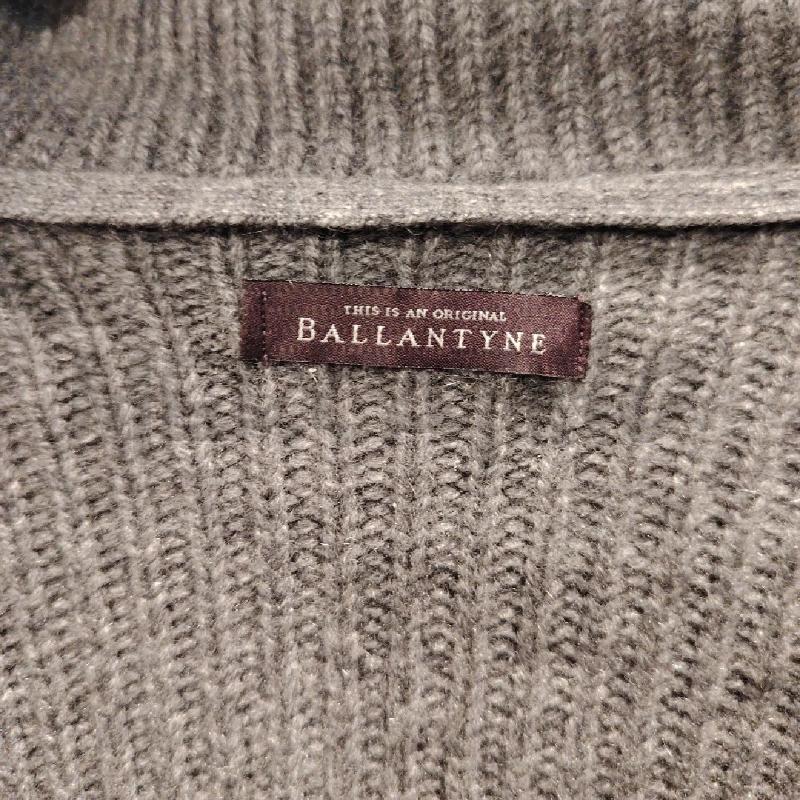 CARDIGAN U BALLANTYNE GRI BOTT CASHMERE CARTELL | Mercatino dell'Usato Roma eur 2