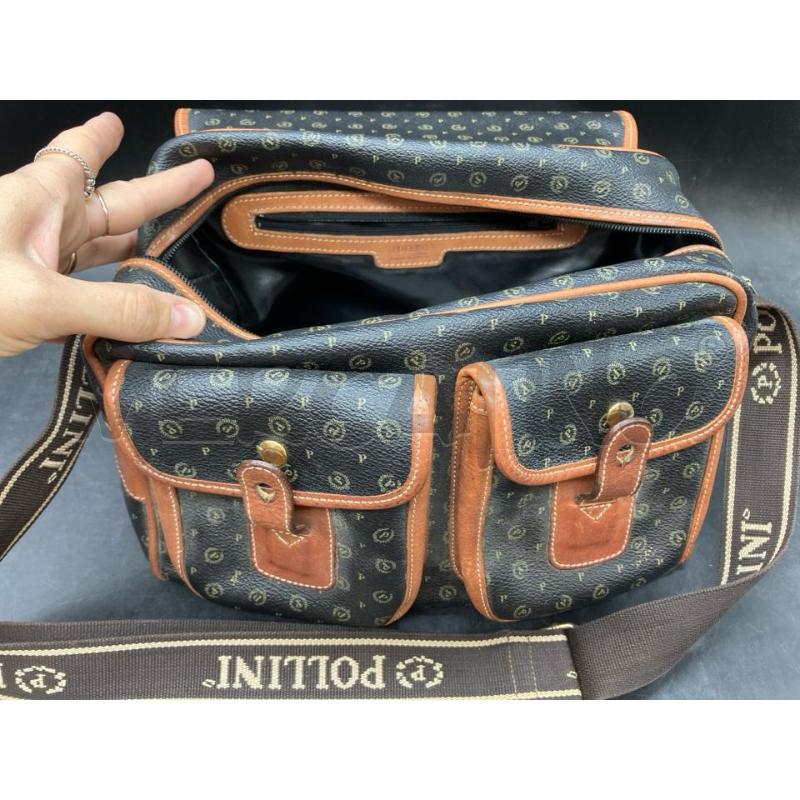 CARTELLA POLLINI NE PELLE LOGHI DUE TASCHE | Mercatino dell'Usato Roma eur 3