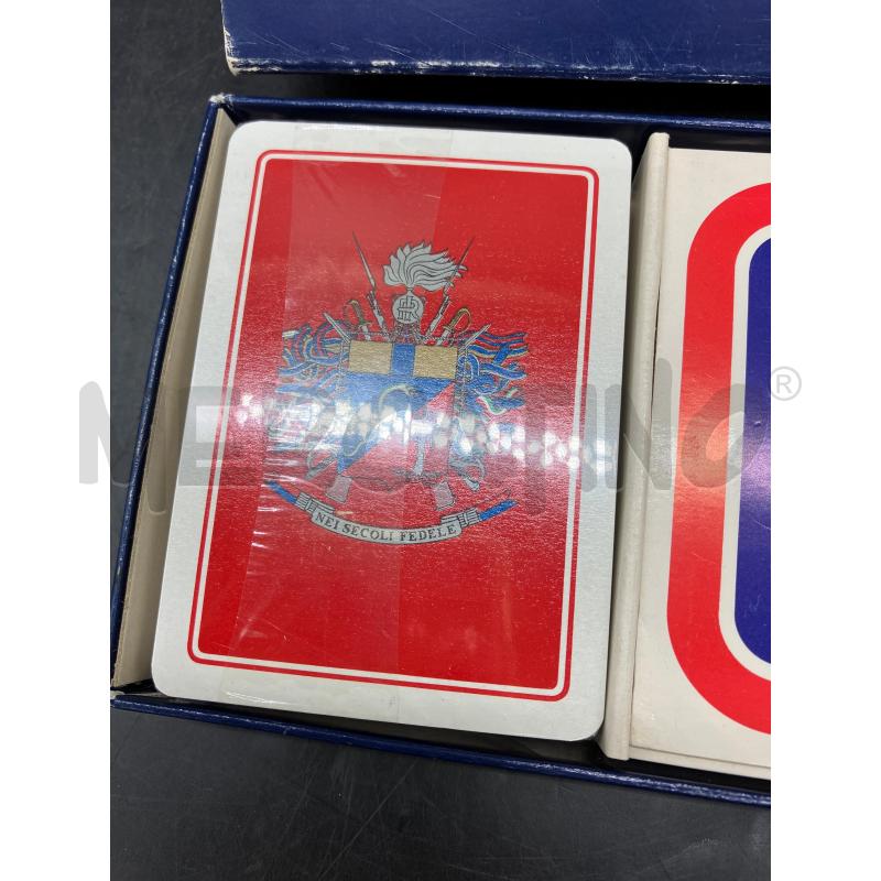 CARTE BRIDGE POKER I CARABINIERI | Mercatino dell'Usato Roma eur 3