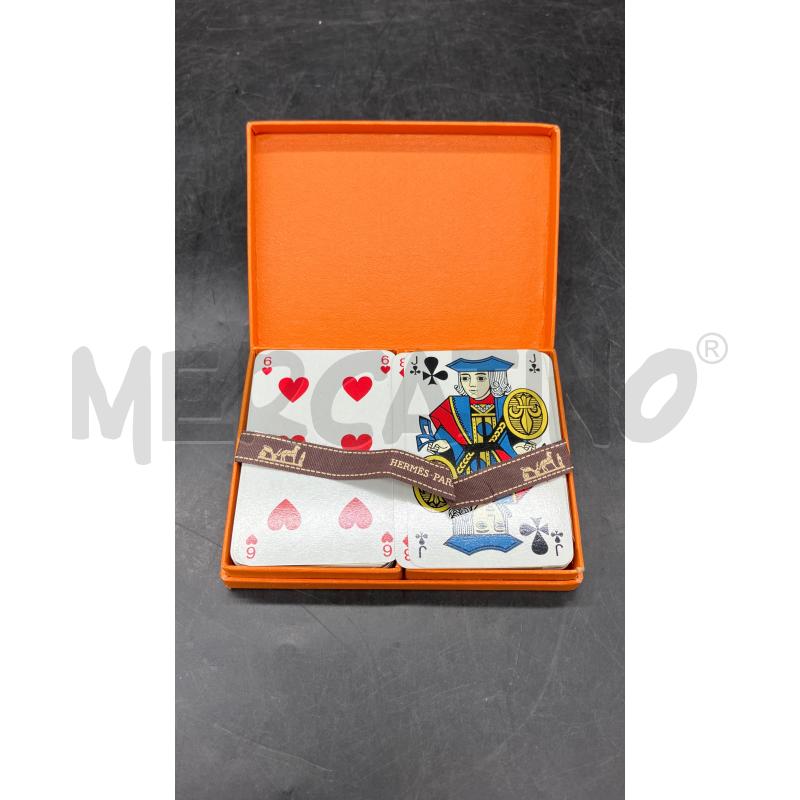 CARTE DA GIOCO HERMES | Mercatino dell'Usato Roma eur 1