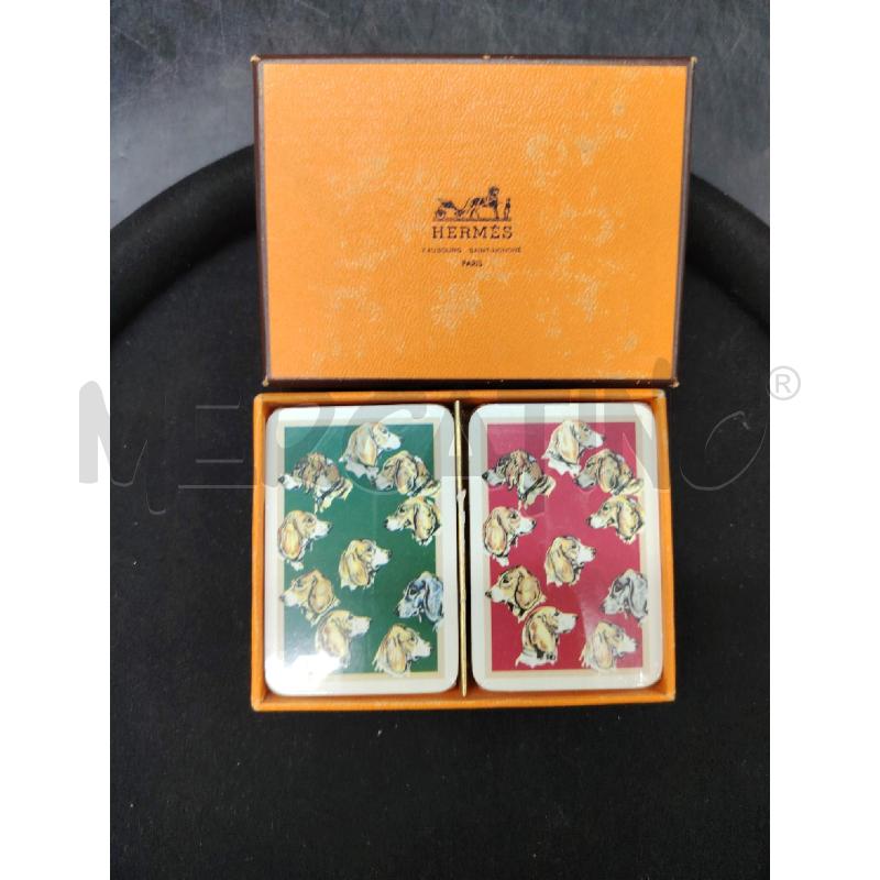 CARTE DA GIOCO HERMES | Mercatino dell'Usato Roma eur 1
