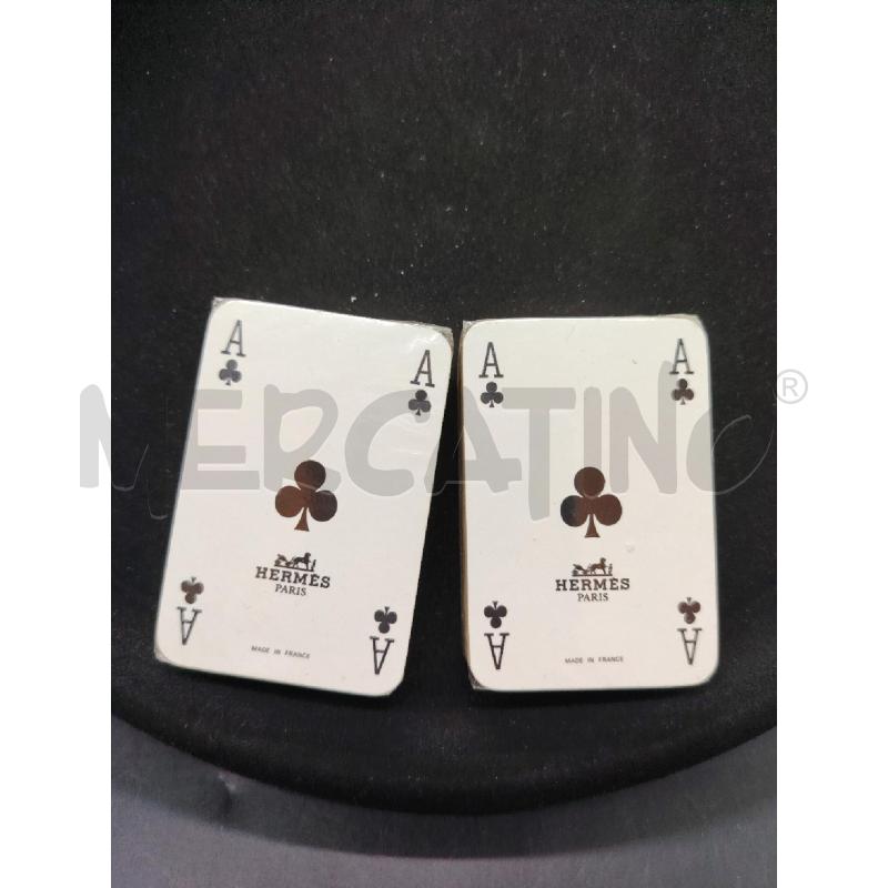 CARTE DA GIOCO HERMES | Mercatino dell'Usato Roma eur 2
