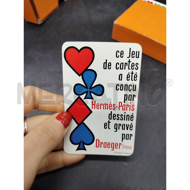 CARTE DA GIOCO HERMES ANNI 60 | Mercatino dell'Usato Roma eur 4