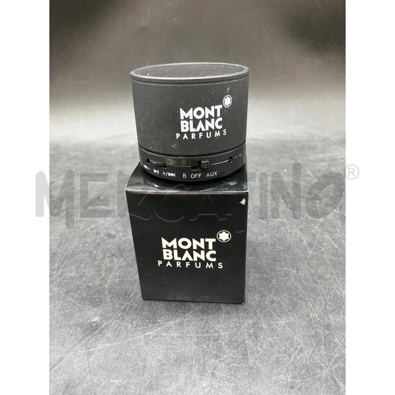 CASSA BLUETOOTH MONTBLANC | Mercatino dell'Usato Roma eur 1