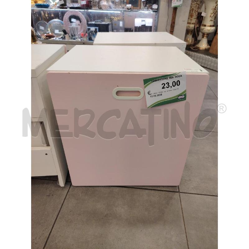 CASSETTONE BIA ROSA | Mercatino dell'Usato Roma eur 1