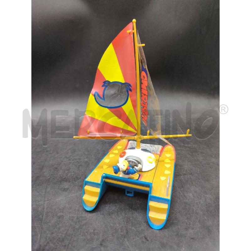 CATAMARANO PAPERINO DISNEY PAP-34-WD INCOMPLETO | Mercatino dell'Usato Roma eur 2
