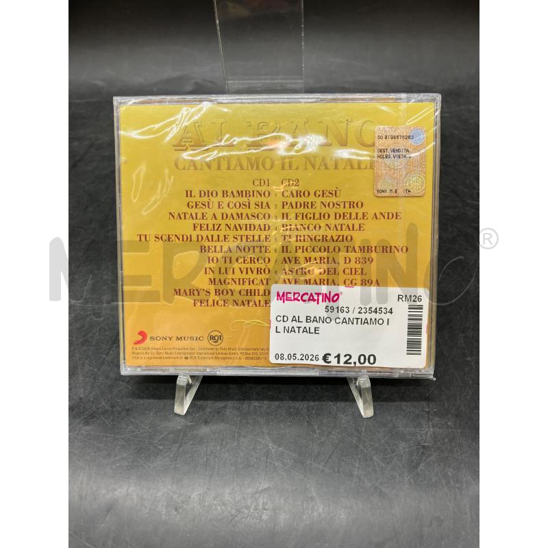 CD AL BANO CANTIAMO IL NATALE | Mercatino dell'Usato Roma eur 2
