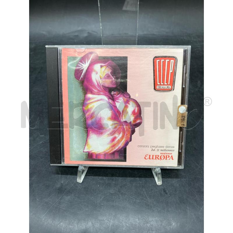 CD CCCP CANZONI PREGHIERE DANZE DEL II MILLENNIO | Mercatino dell'Usato Roma eur 1