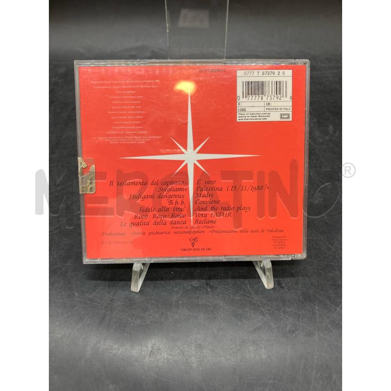 CD CCCP CANZONI PREGHIERE DANZE DEL II MILLENNIO | Mercatino dell'Usato Roma eur 2