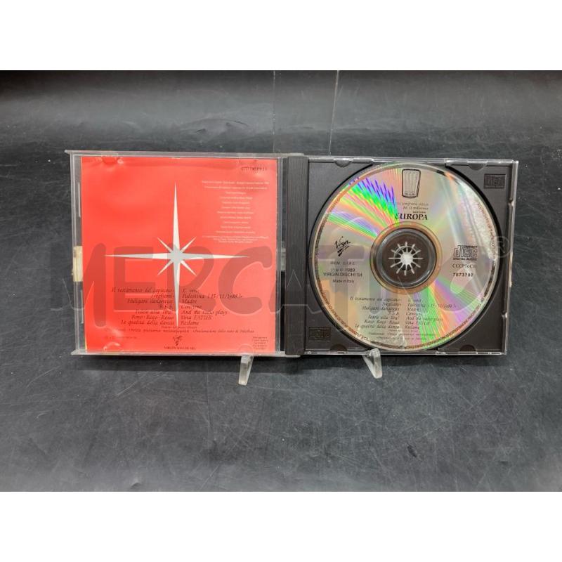 CD CCCP CANZONI PREGHIERE DANZE DEL II MILLENNIO | Mercatino dell'Usato Roma eur 3