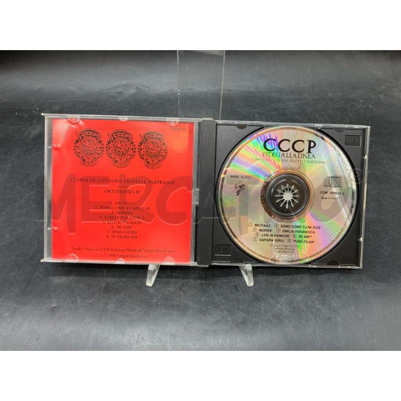 CD CCCP CITTADINI COMPAGNI ORTODOSSIA II° | Mercatino dell'Usato Roma eur 3