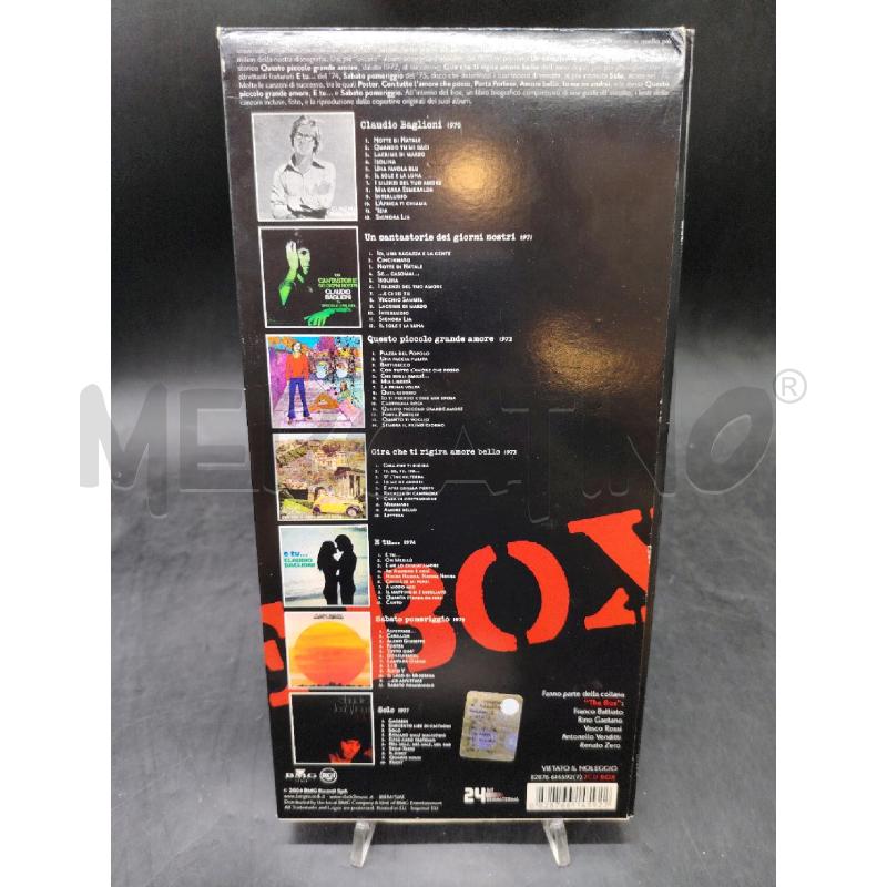 CD CLAUDIO BAGLIONI THE BOX | Mercatino dell'Usato Roma eur 2