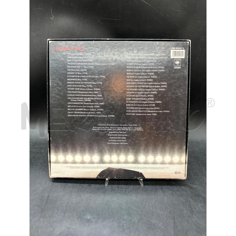 CD COFANETTO BRUCE SPRINGSTEEN & THE E STREET BAND LIVE 1975-85 | Mercatino dell'Usato Roma eur 2