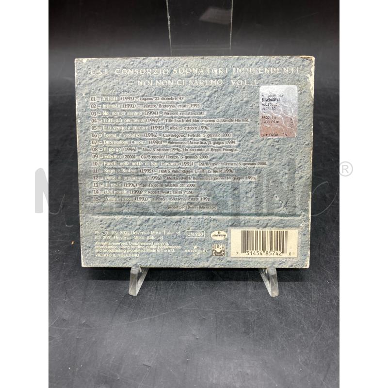 CD CSI NOI NON CI SAREMO VOL 1 | Mercatino dell'Usato Roma eur 2