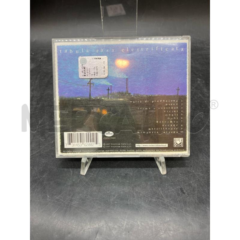CD CSI TABULA RASA ELETTRIFICATA | Mercatino dell'Usato Roma eur 2