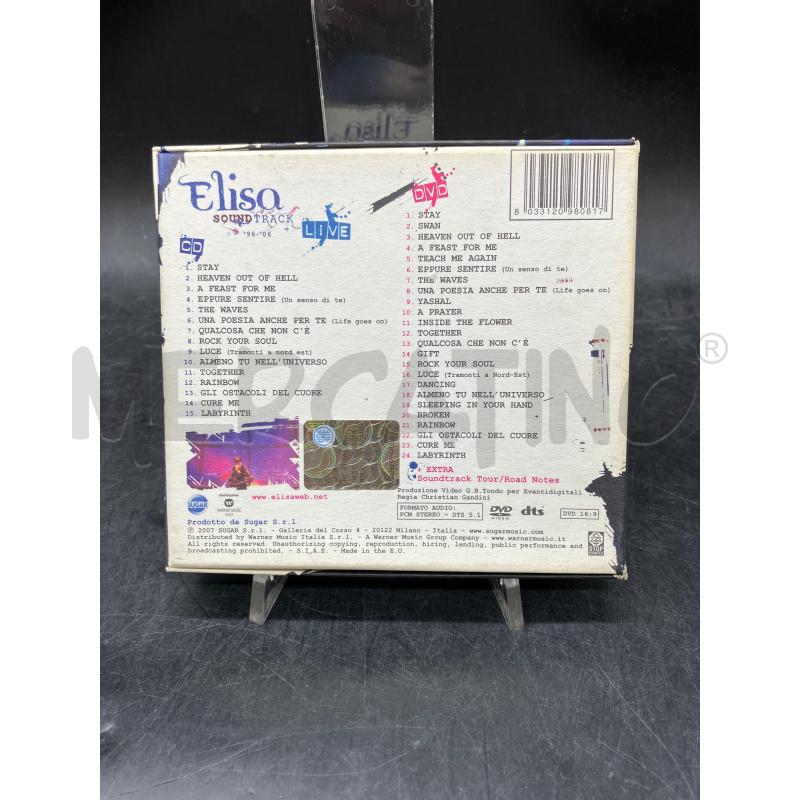CD ELISA SOUNDTRACK LIVE '96-'06 COFANETTO | Mercatino dell'Usato Roma eur 2