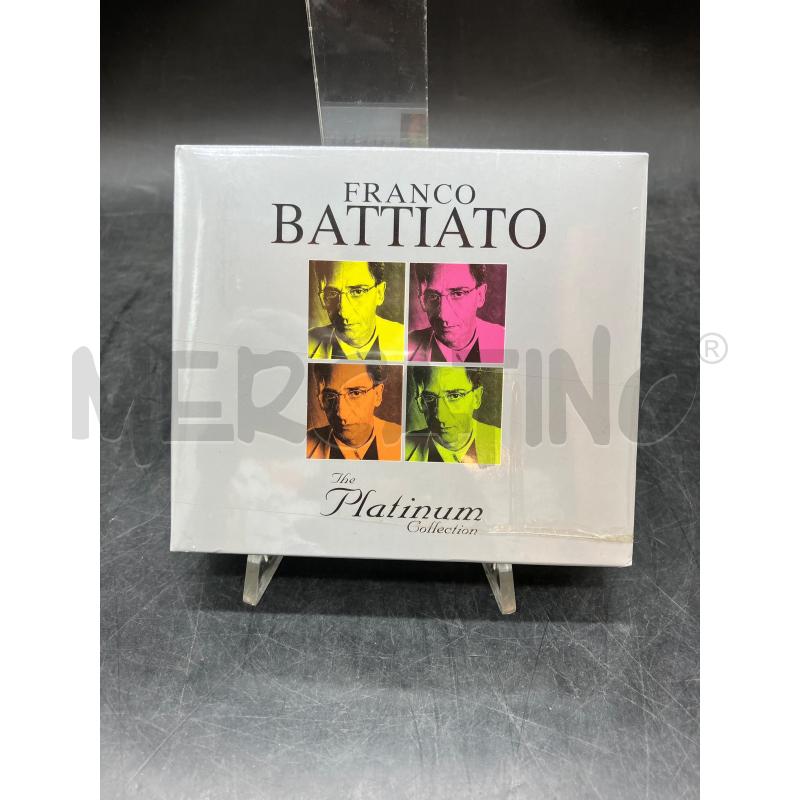 CD FRANCO BATTIATO THE PLATINUM COLLECTION | Mercatino dell'Usato Roma eur 1
