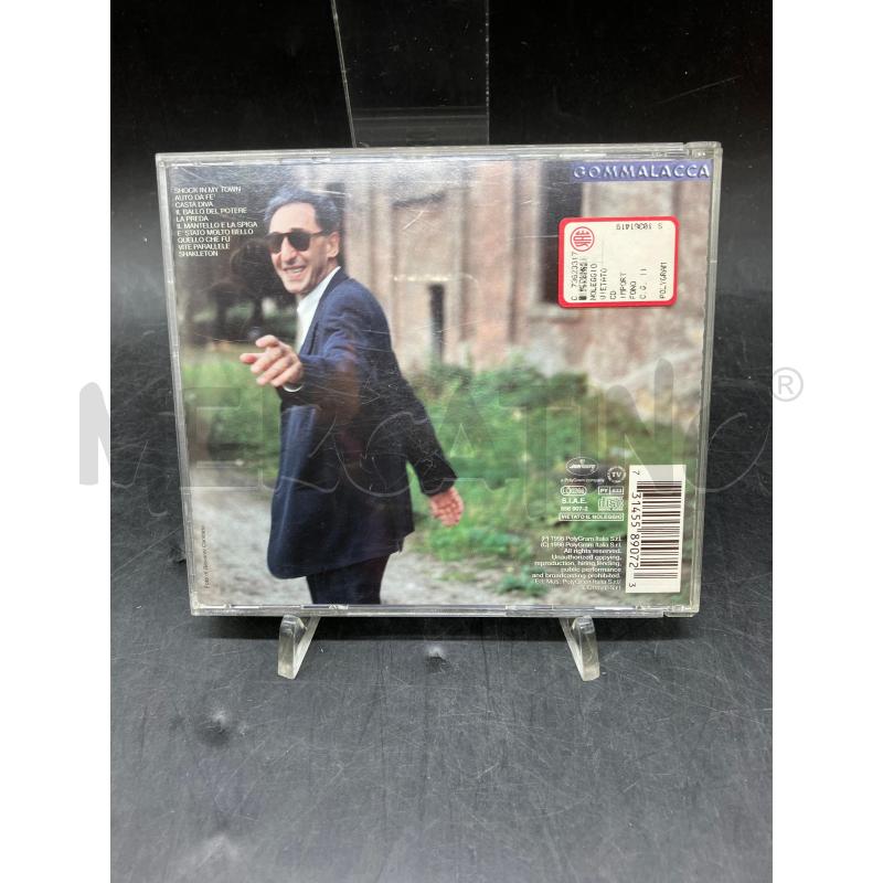 CD FRANCO BATTIATO  GOMMALACCA | Mercatino dell'Usato Roma eur 2