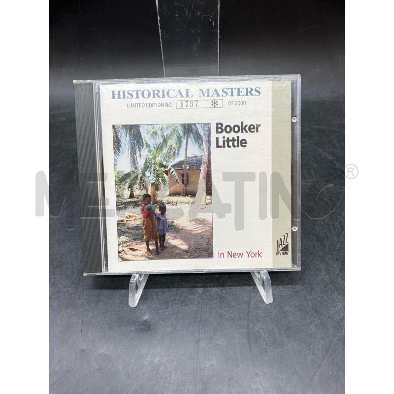 CD HISTORICAL MASTERS BOOKER LITTLE | Mercatino dell'Usato Roma eur 1