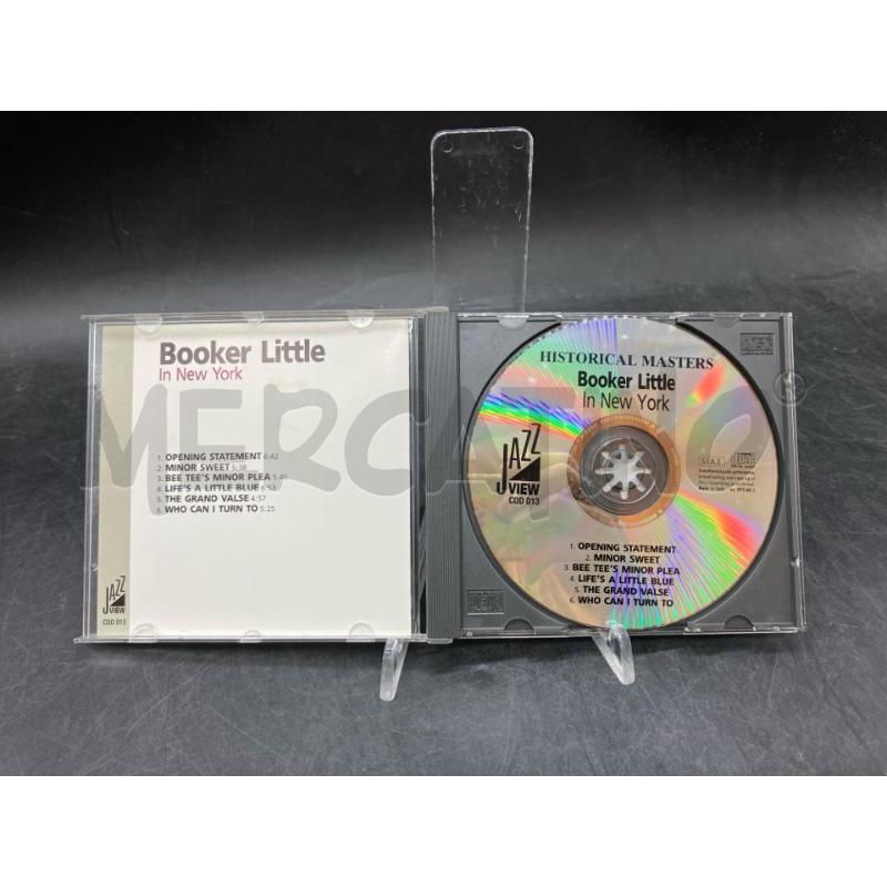 CD HISTORICAL MASTERS BOOKER LITTLE | Mercatino dell'Usato Roma eur 3