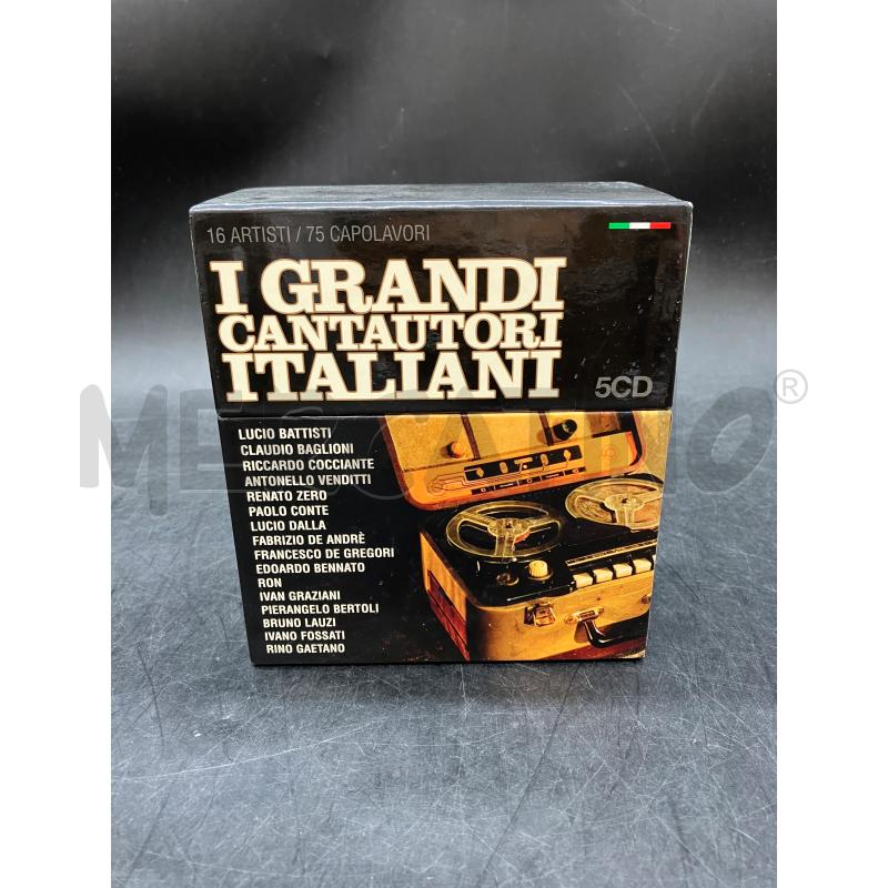 CD I GRANDI CANTAUTORI ITALIANI | Mercatino dell'Usato Roma eur 1