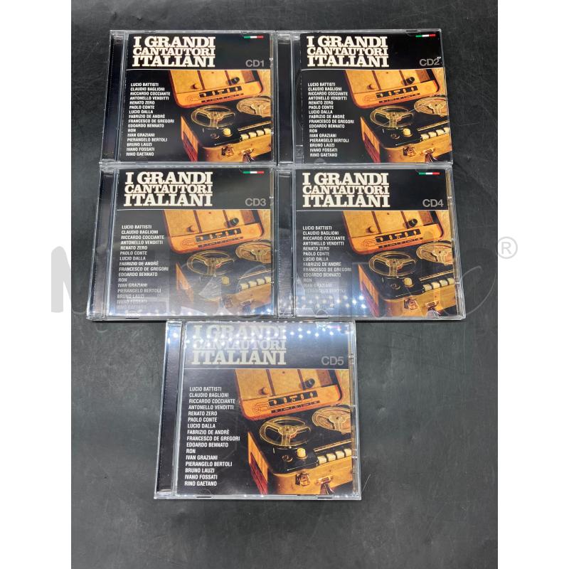 CD I GRANDI CANTAUTORI ITALIANI | Mercatino dell'Usato Roma eur 3