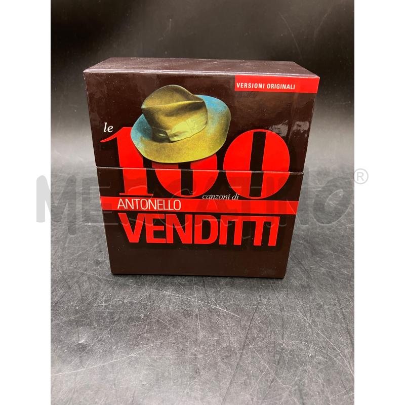 CD LE 100 CANZONI DI ANTONELLO VENDITTI | Mercatino dell'Usato Roma eur 1