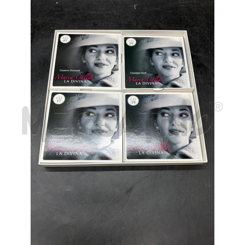 CD MARIA CALLAS LA DIVINA | Mercatino dell'Usato Roma eur 3