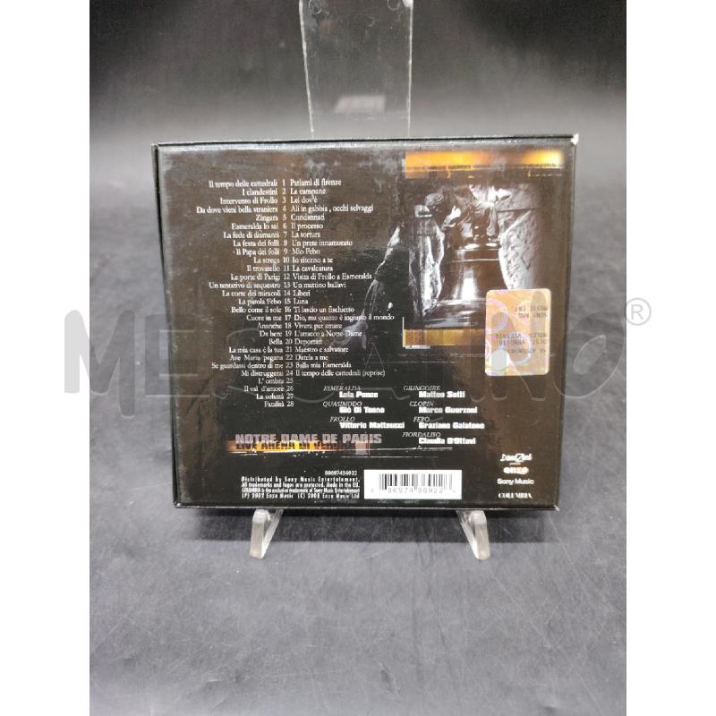 CD NOTRE DAME DE PARIS LIVE ARENA DI VERONA | Mercatino dell'Usato Roma eur 2