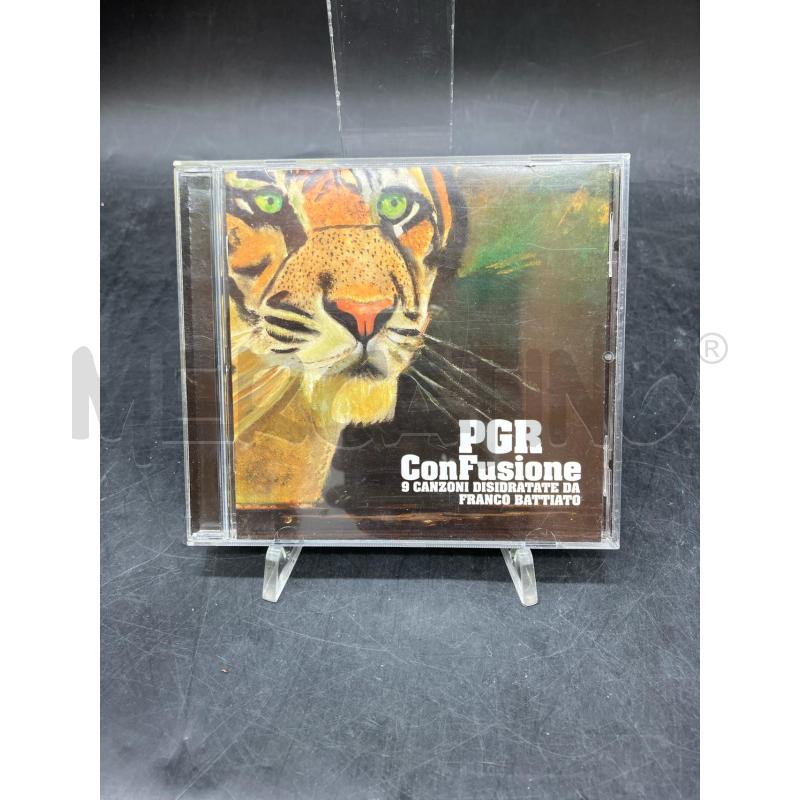 CD PGR CONFUSIONE 9 CANZONI DISIDRATATE DA FRANCO BATTIATO | Mercatino dell'Usato Roma eur 1