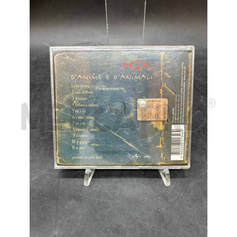 CD PGR D'ANIME E D'ANIMALI | Mercatino dell'Usato Roma eur 2