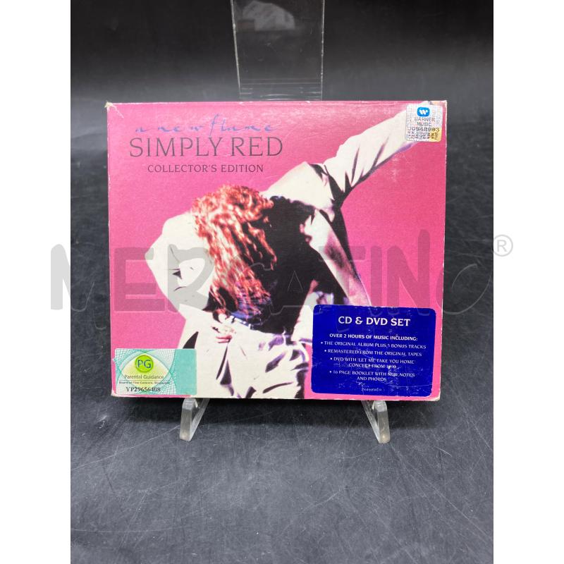 CD SIMPLY RED A NEW FLAME | Mercatino dell'Usato Roma eur 1