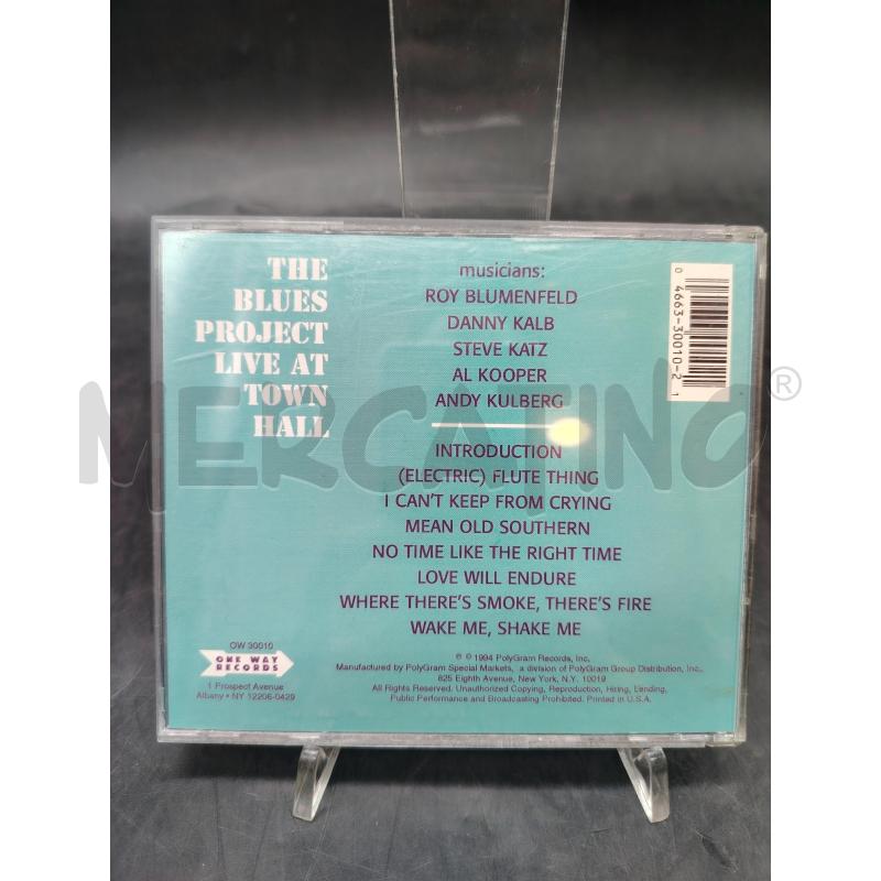 CD THE BLUES PROJECT LIVE AT TOWN HALL | Mercatino dell'Usato Roma eur 2