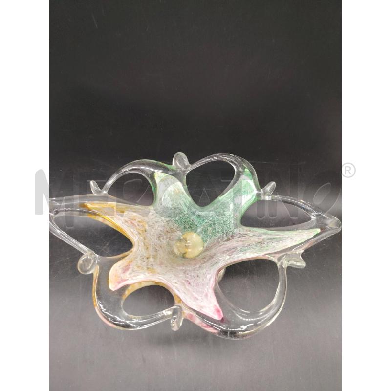 CENTROTAVOLA BASE CIGNI LAM MURANO  | Mercatino dell'Usato Roma eur 2