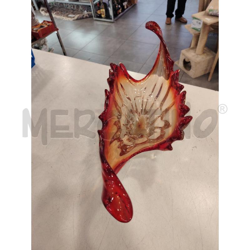 CENTROTAVOLA FOGLIA MURANO  | Mercatino dell'Usato Roma eur 1
