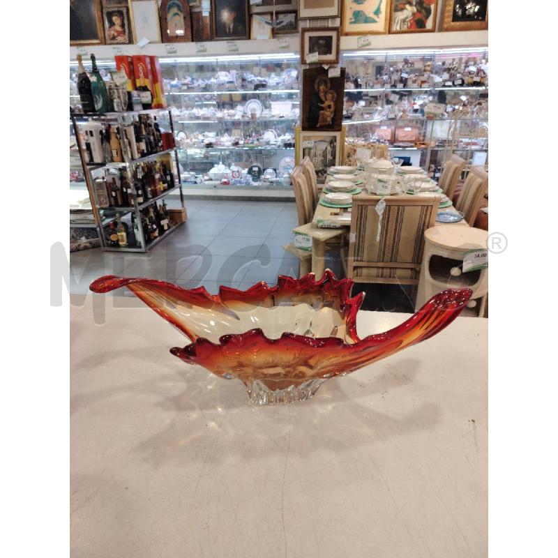 CENTROTAVOLA FOGLIA MURANO  | Mercatino dell'Usato Roma eur 2