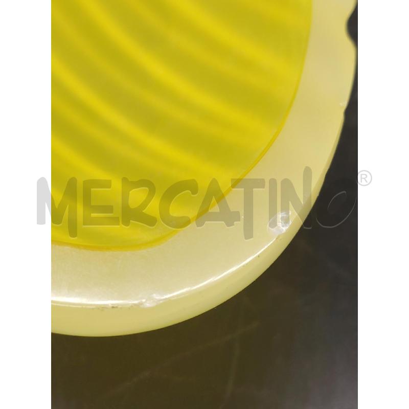 CENTROTAVOLA  VETRO GIALLO | Mercatino dell'Usato Roma eur 4