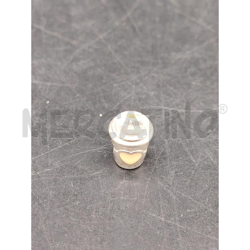 CHARM PANDORA BICCHIERE CUORE | Mercatino dell'Usato Roma eur 1