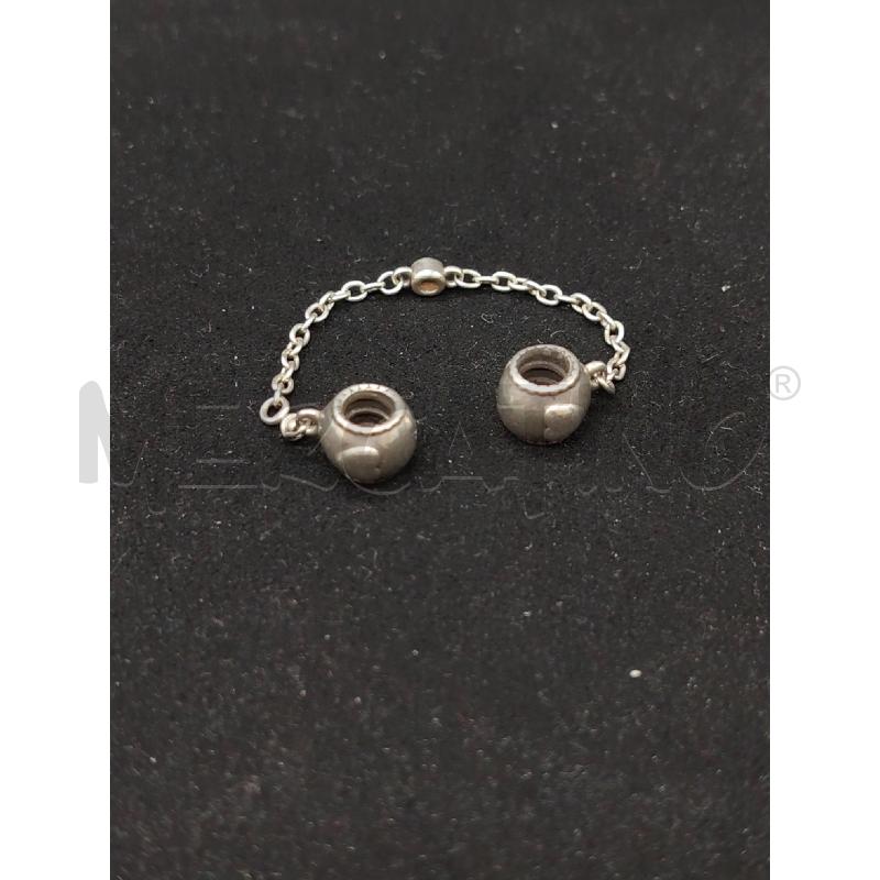 CHARM PANDORA CHIUS DI SICUREZZA CUORI | Mercatino dell'Usato Roma eur 1
