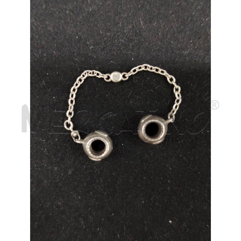 CHARM PANDORA CHIUS DI SICUREZZA CUORI | Mercatino dell'Usato Roma eur 2