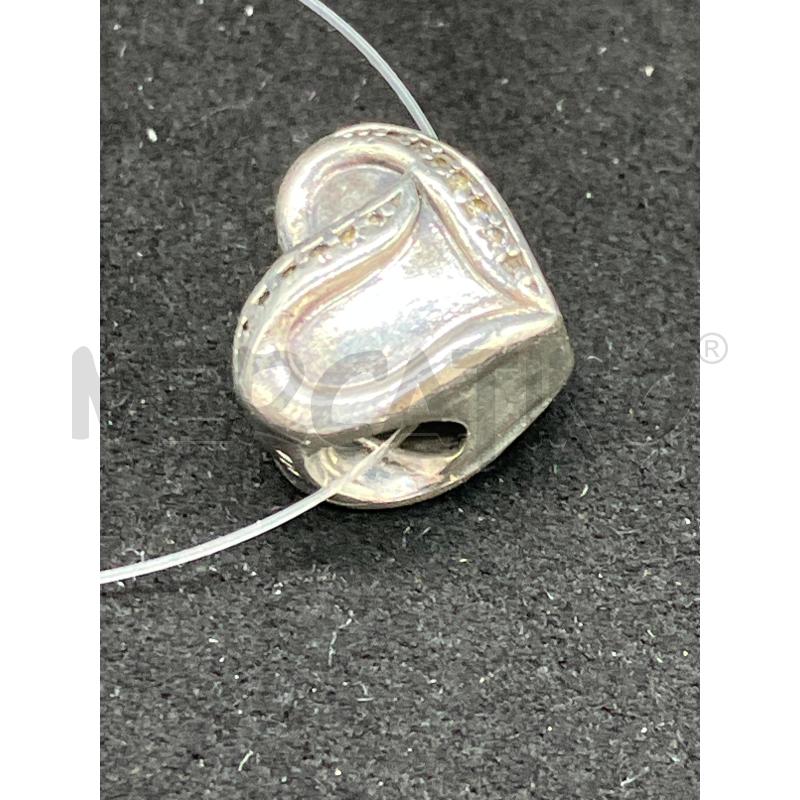 CHARM PANDORA CUORE  | Mercatino dell'Usato Roma eur 2