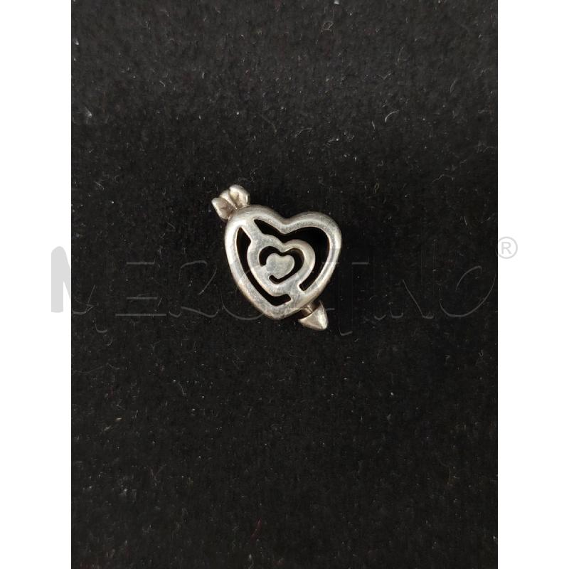 CHARM PANDORA CUORE LABIRINTO FRECCIA | Mercatino dell'Usato Roma eur 1