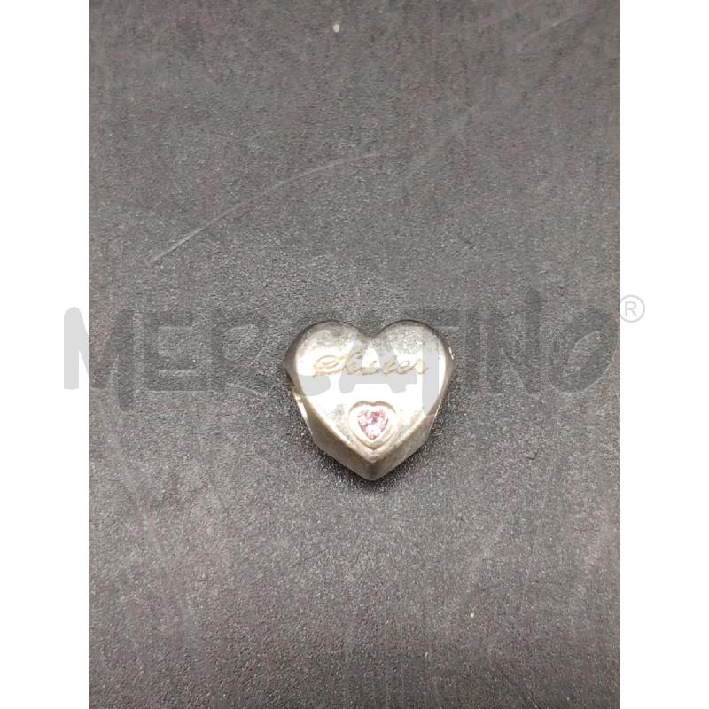 CHARM PANDORA CUORE SISTER | Mercatino dell'Usato Roma eur 1